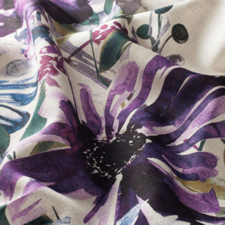 FLOWERS OF PARADISE CH2721/080 - Chivasso Curtain Fabrics